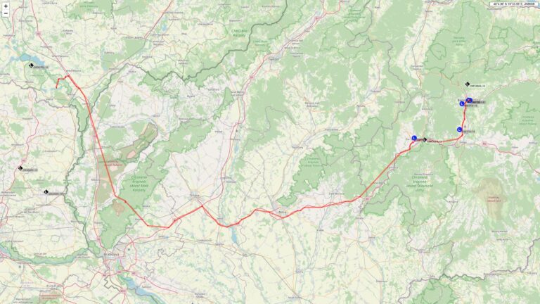 My longest LoRa APRS route so far